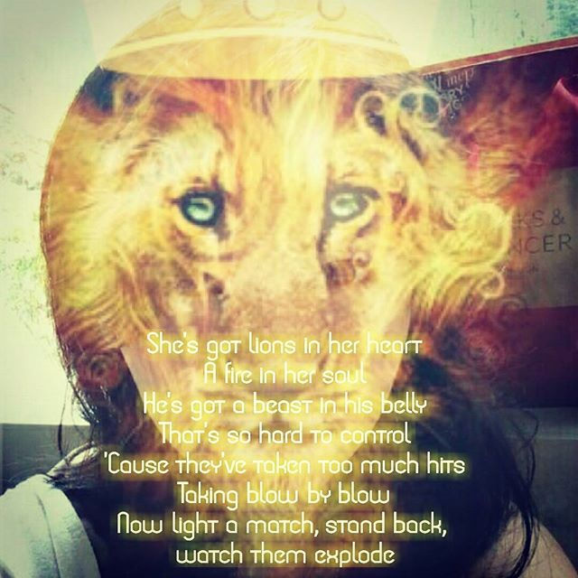 She slept a little girl, woke up a Princess with a roaring Beast inside