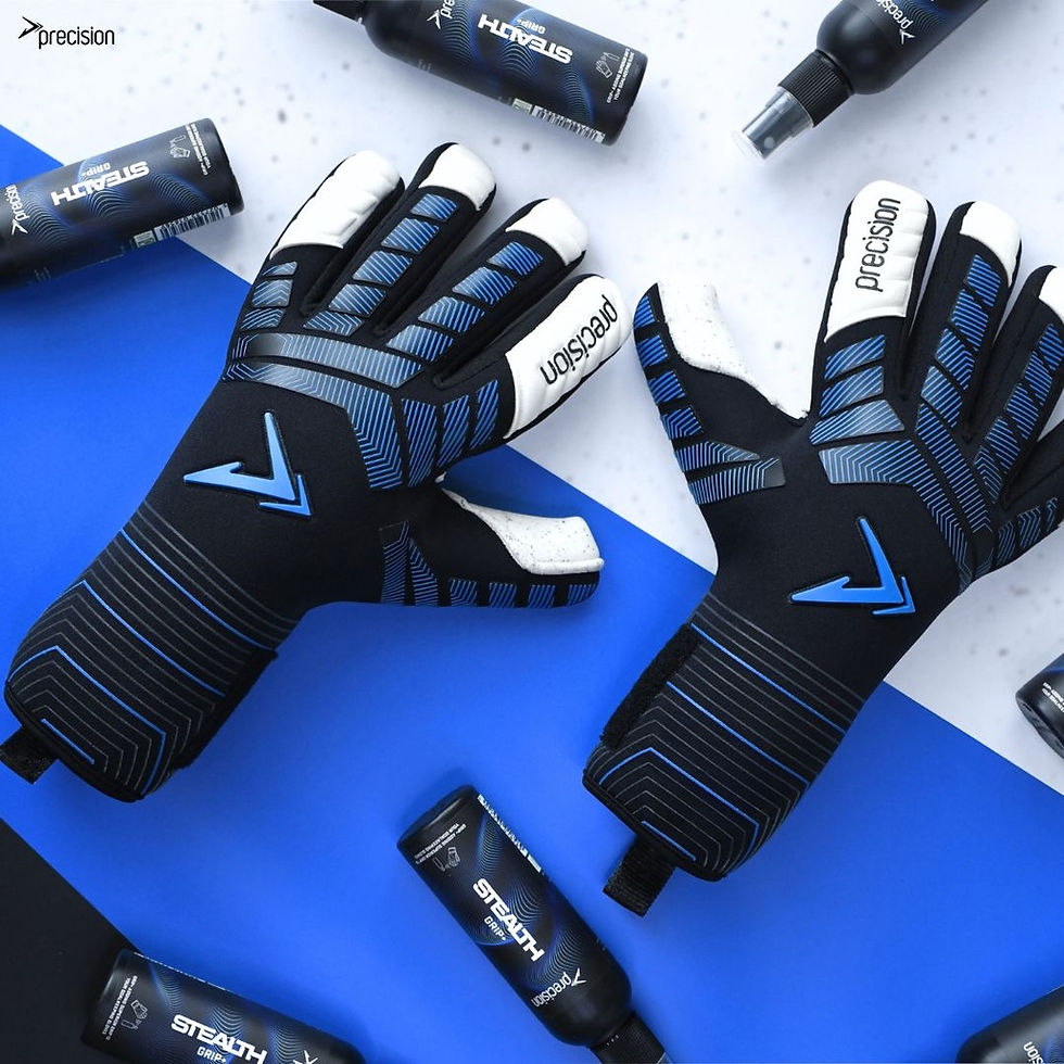 Thumbnail: Precision Elite 3.0 Blackout Contact Goalkeeper Gloves