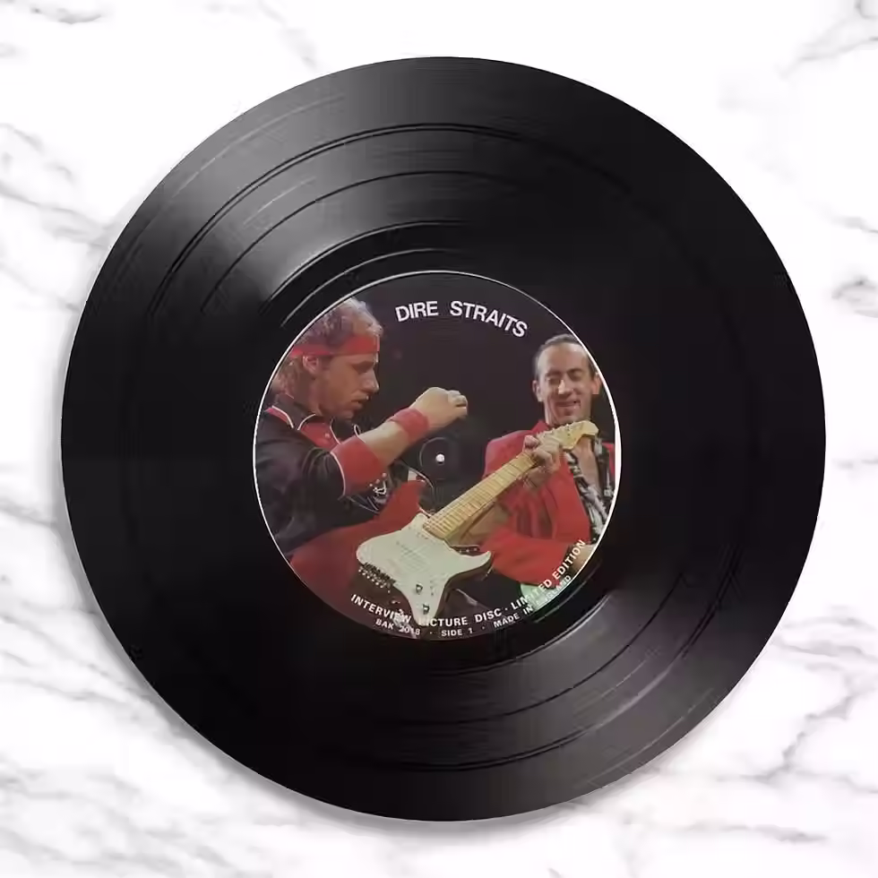 Thumbnail: Dire Straits Round Record Coasters