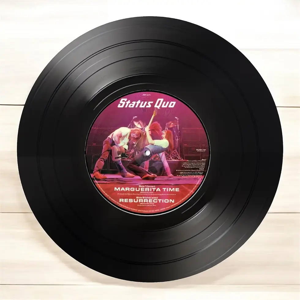 Thumbnail: Status Quo drink coasters|Status Quo coasters| Gifts for Nan | Music fan gift|Gift for her | classic rock gifts| Gift for him