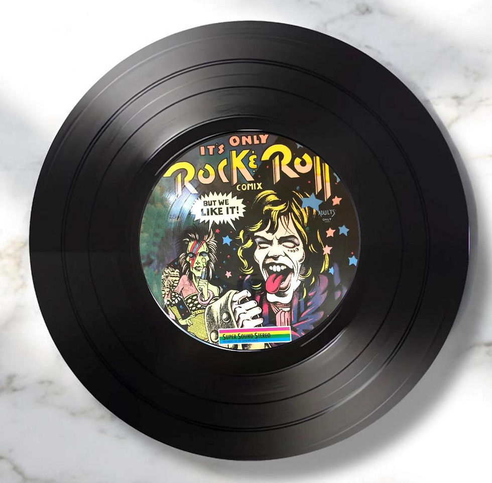 Thumbnail: rolling stones coasters