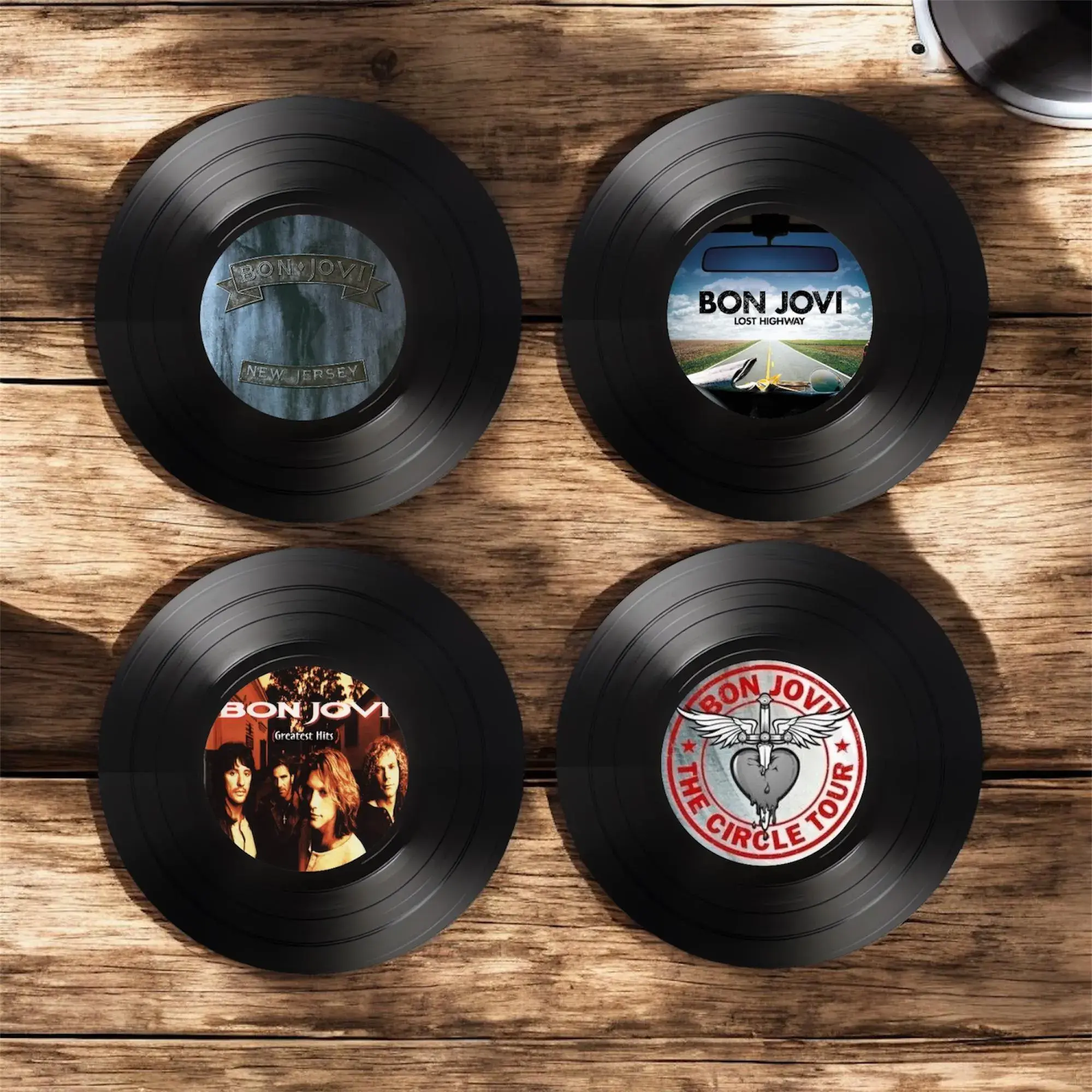 bon jovi coasters