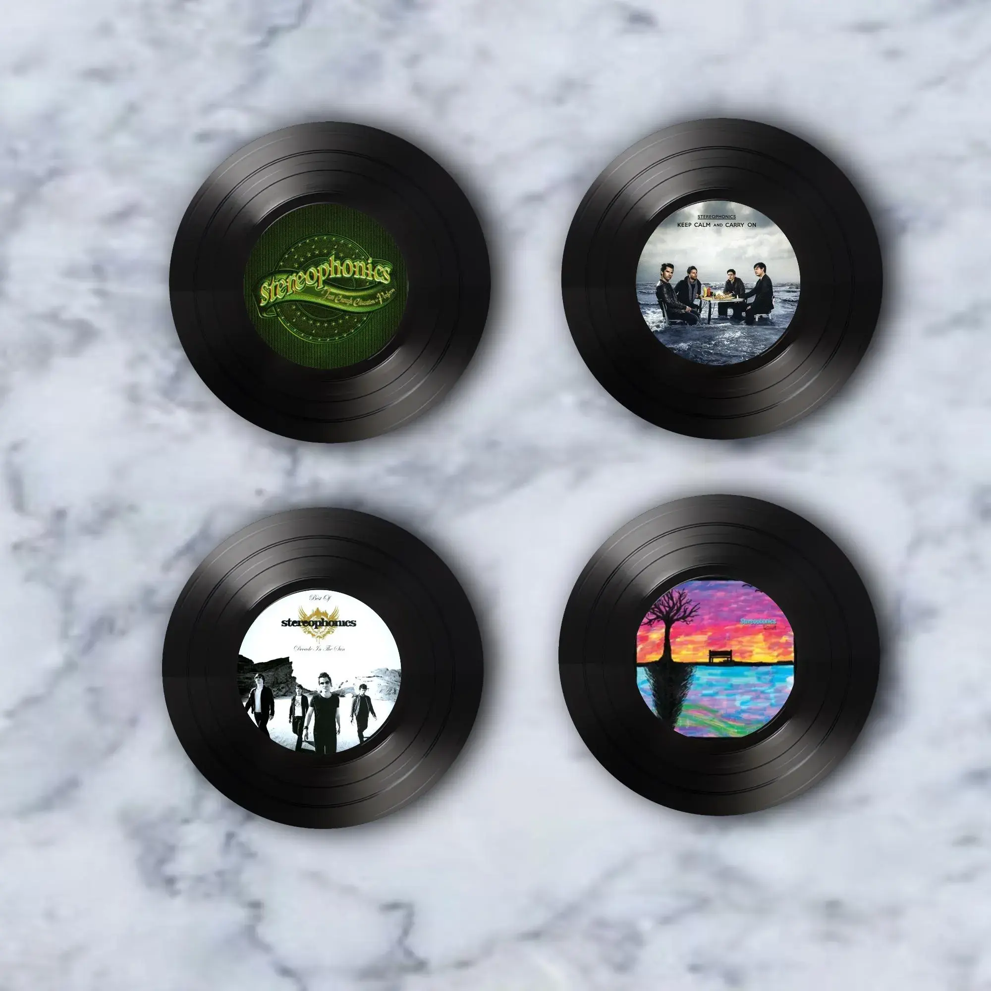 round record coasters