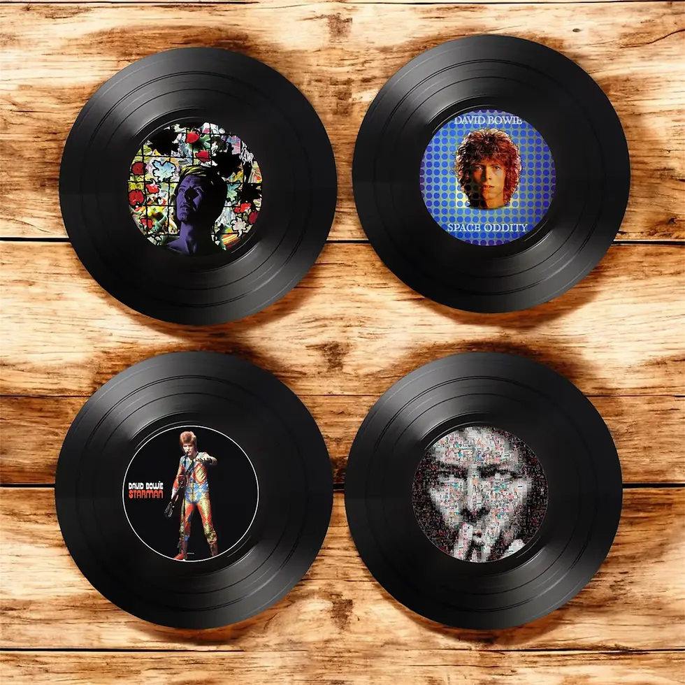 bowie coasters