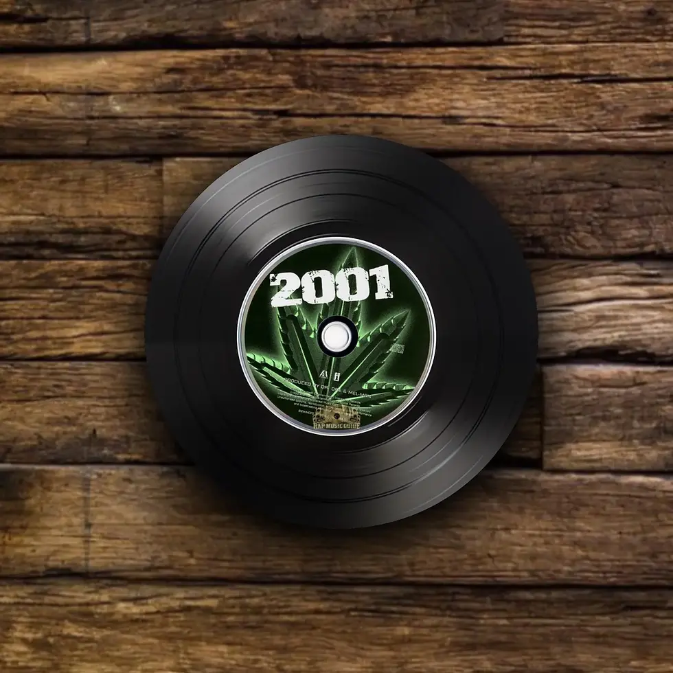 Thumbnail: Set of 4 Dr Dre Record Coasters