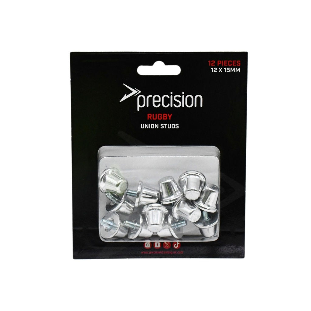 Precision Set of 12 Rugby Union Studs