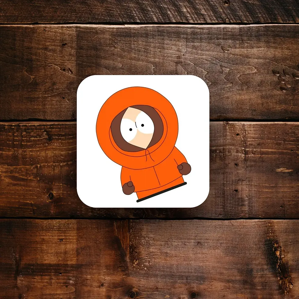 Thumbnail: 4 South Park Coasters, Vintage Animation|beautiful coasters | gifts for him