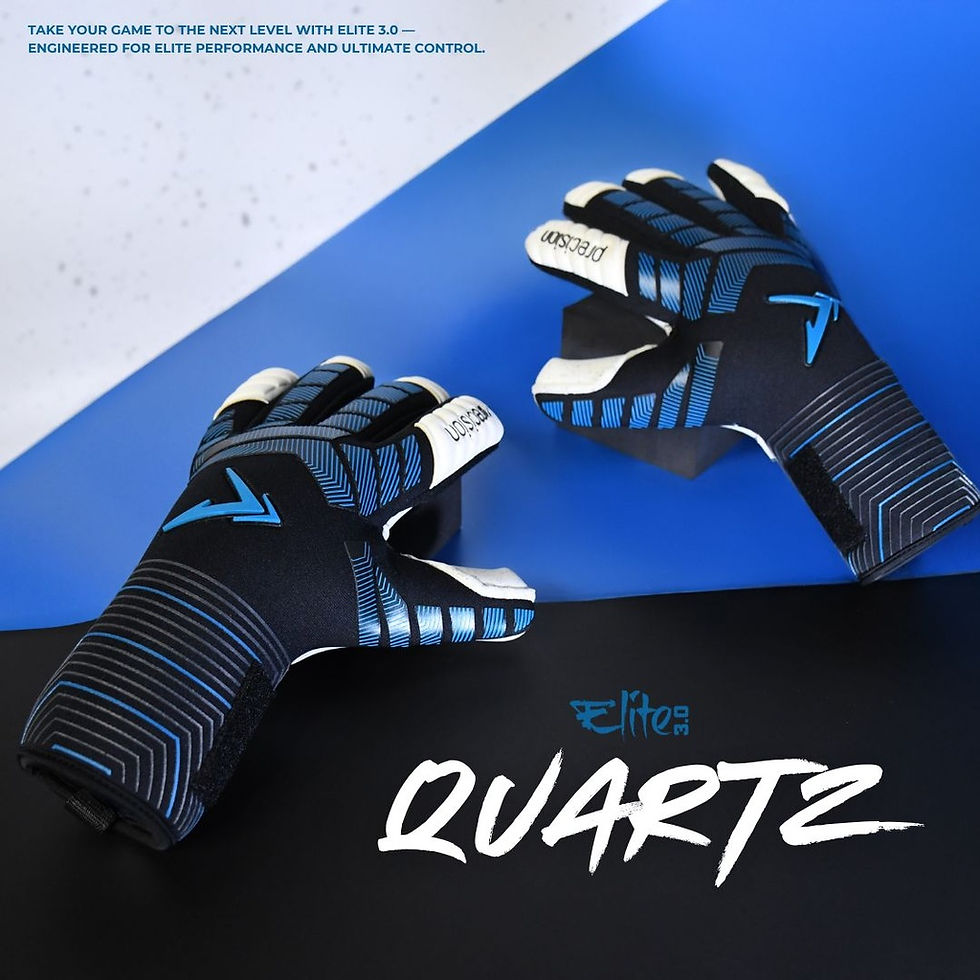 Thumbnail: Precision Elite 3.0 Blackout Contact Goalkeeper Gloves
