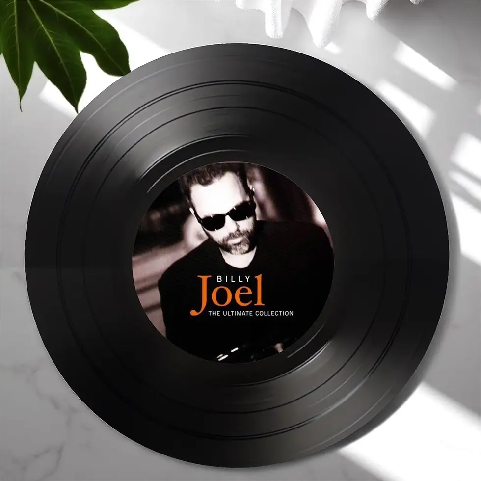 billy joel record coaster