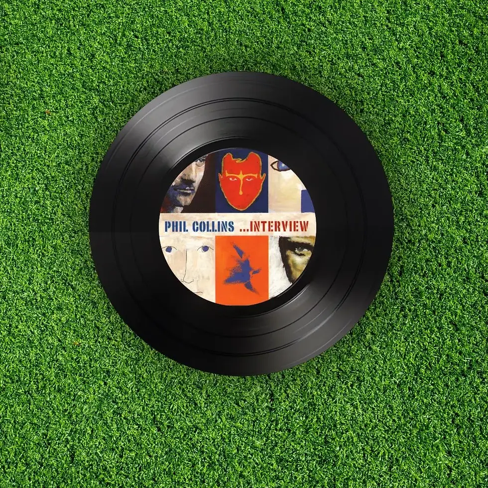 Thumbnail: phil collins record coasters