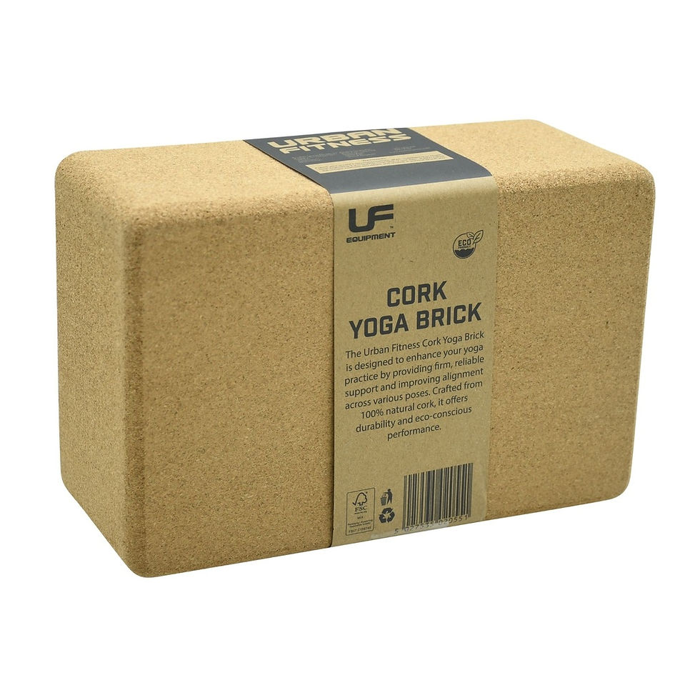 Thumbnail: Urban Fitness Cork Yoga Brick