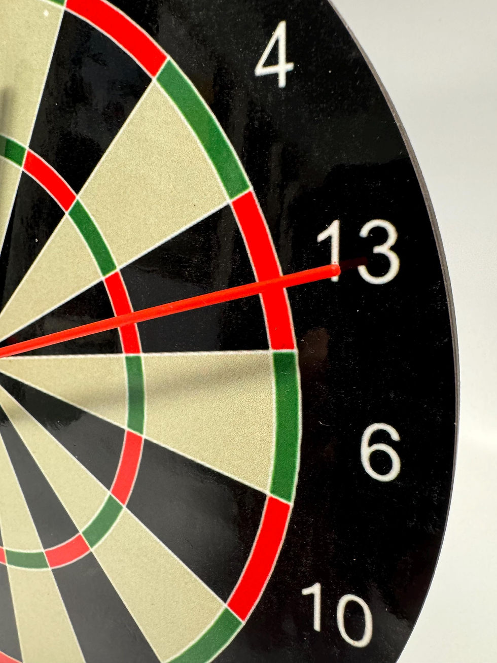 Thumbnail: novelty dartboard clock