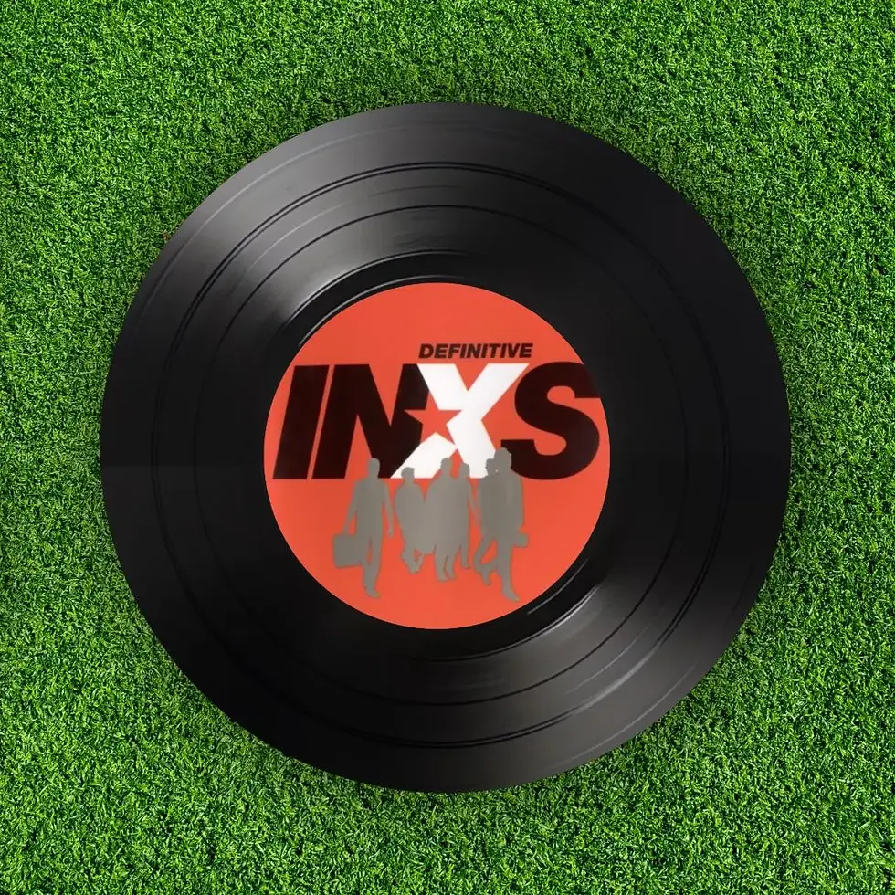 Thumbnail: INXS l Round Record Coasters, Unique Coasters