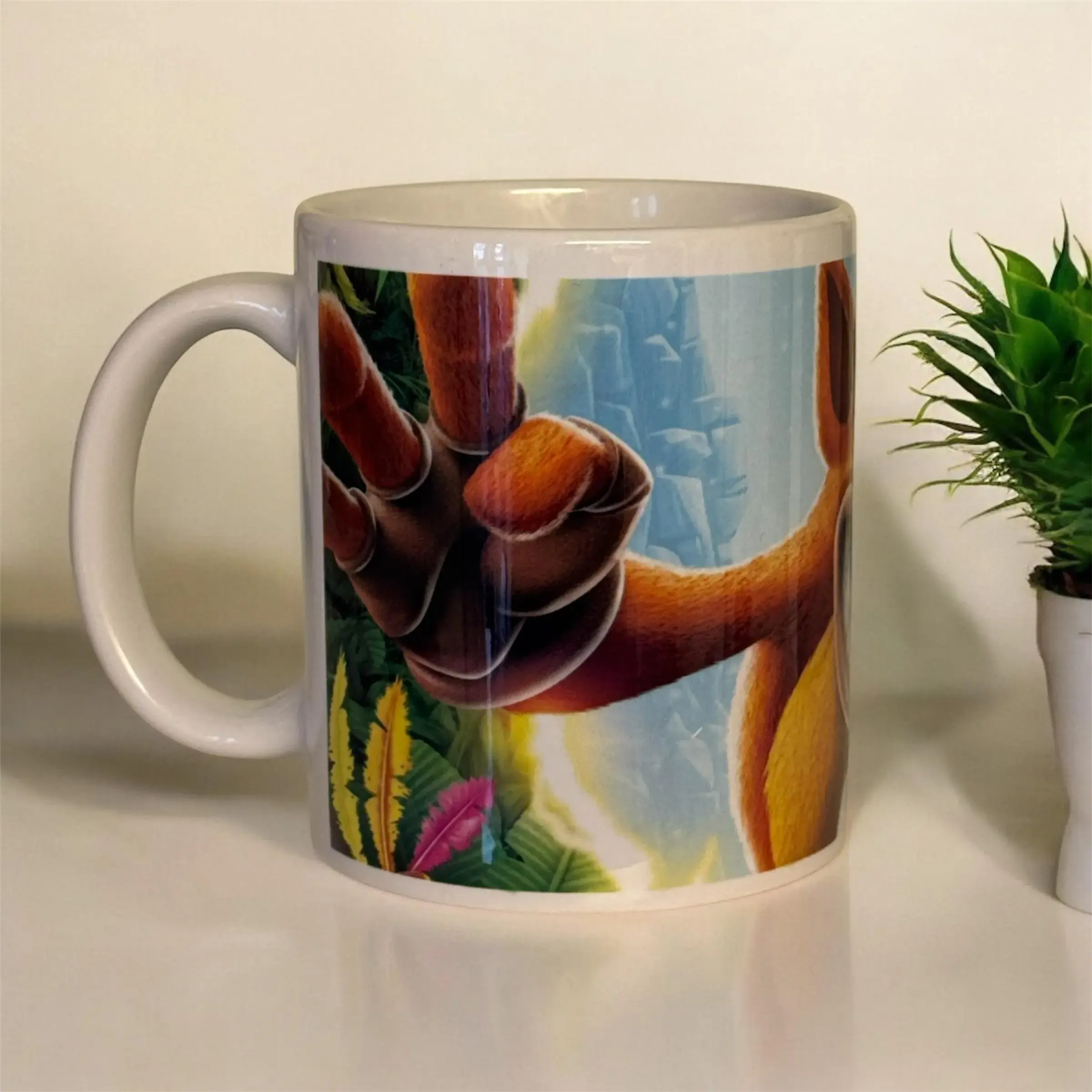 Retro Crash Bandicoot Mug, Vintage Video Game Ceramic Coffee Cup, Retro Video Game