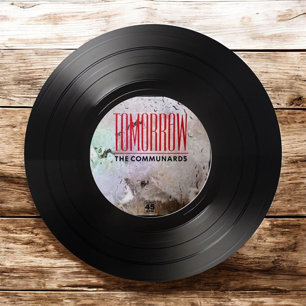 Thumbnail: communards Round Record Coasters, Vintage Vinyl Music Decor, Unique Coasters, Music Memorabilia, Music Fan Gift, Record
