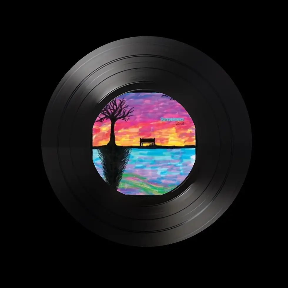 Thumbnail: round record coasters