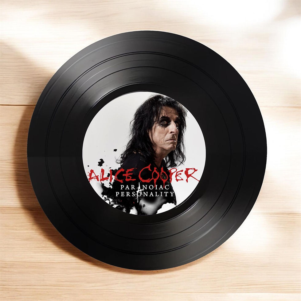 Thumbnail: Alice Cooper Record coasters