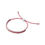Thumbnail: Links of London Sterling Silver & Dusky Pink Cord Mini Friendship Bracelet