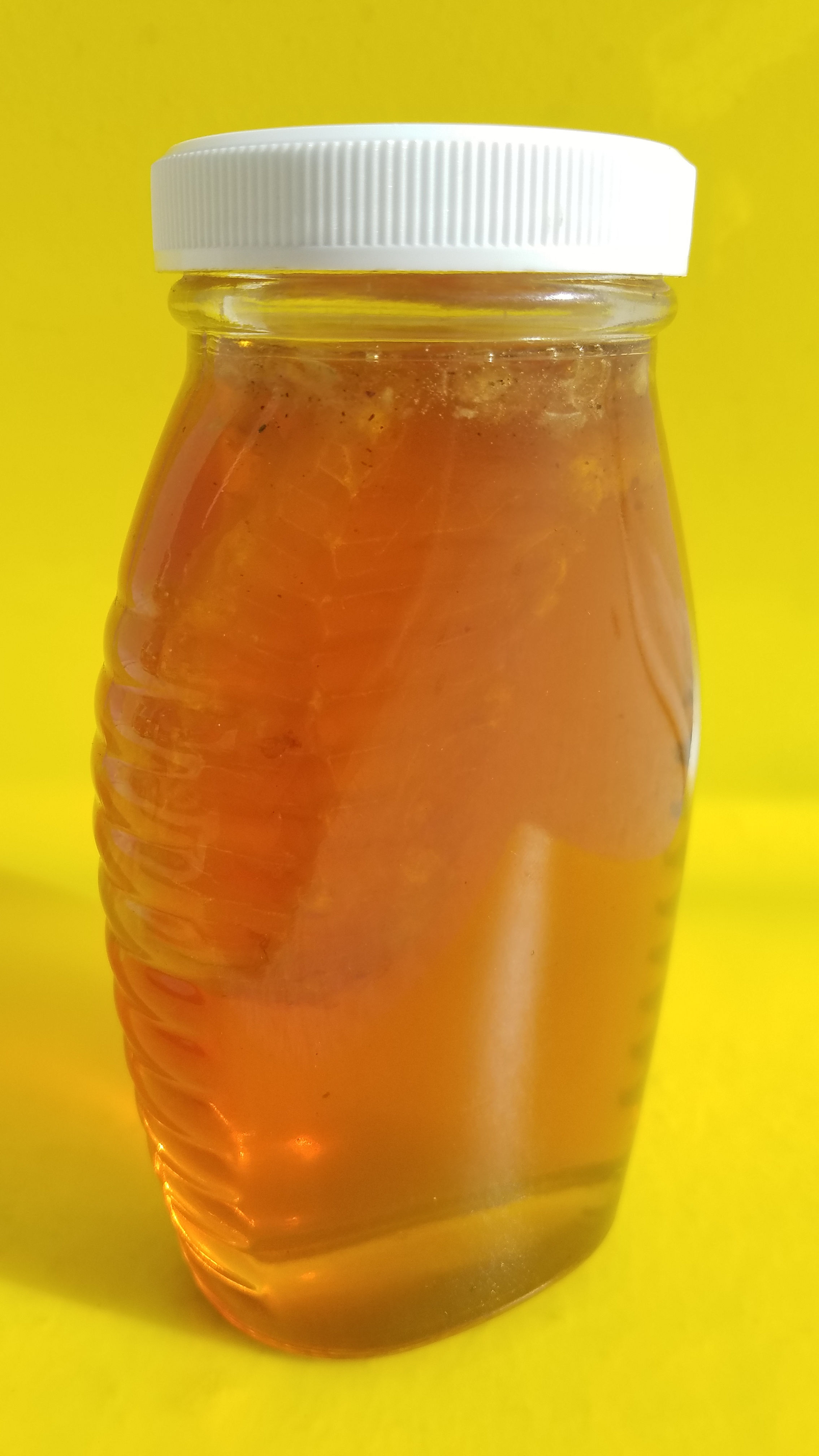 Miel 100% natural con Panal 16oz