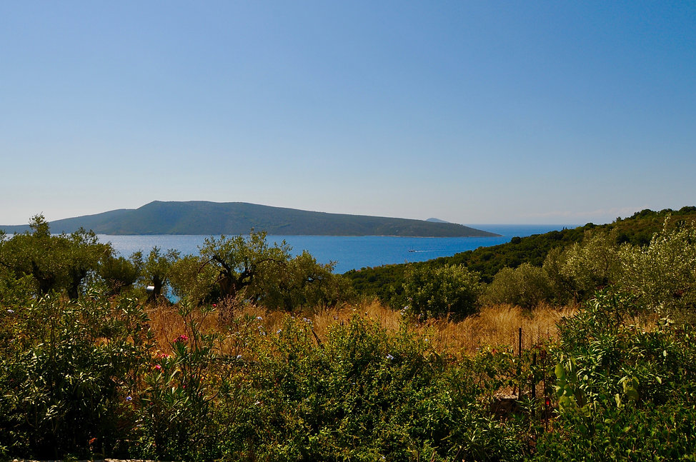 View out to sea from Mourtero, Alonissos