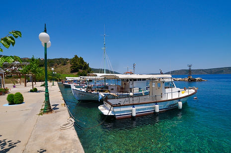 Kalamakia fishing boats in Alonissos
