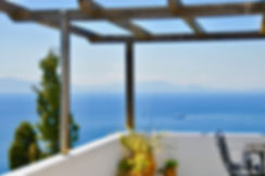 Stunning view from balcony of villa Eirene, old village Alonissos