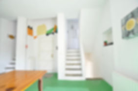 From the kitchen area, all floors andzones can be accessed.