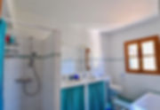 Bathroom withshower and twin basins