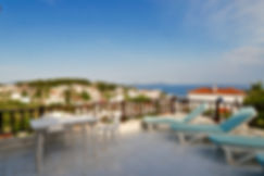 View from balcony of Patitiri in Alonissos