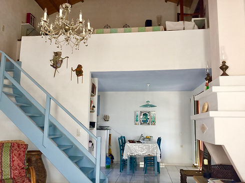 Steps to Mezzanine floor_