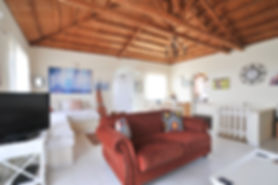 Sitting room of villa Eirene, Alonissos