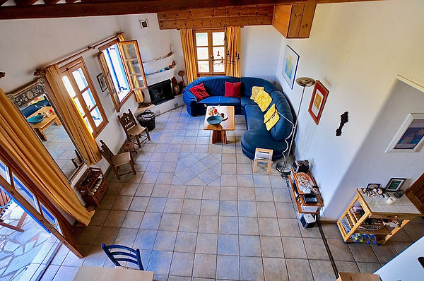 Sitting room of Alonissos house
