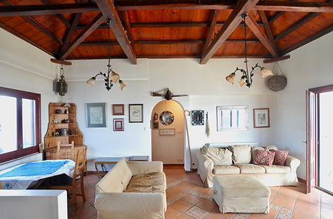 Sofas in sitting room