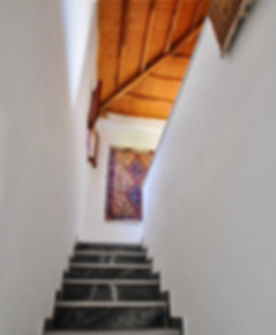 Stairwell to bedrooms