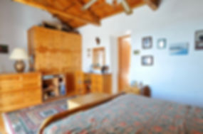 Bedroom of house in old village, Alonissos