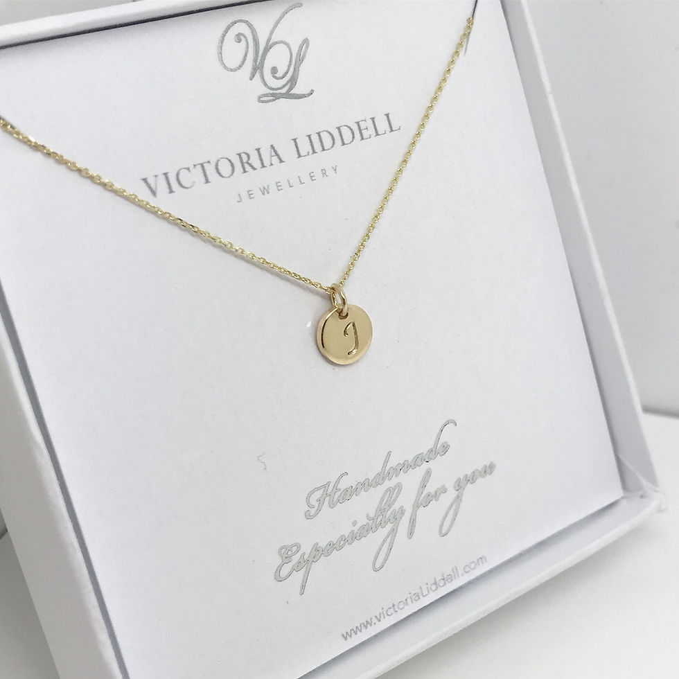 9ct Yellow Gold 'A' Initial Adjustable Letter Necklace 38/43cm main image 1