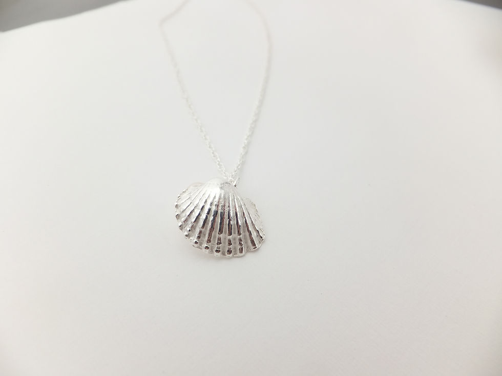 Thumbnail: Pearl With Clam Necklace