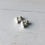 Thumbnail: Silver heart stud earrings