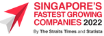 A Singapore's Fastest Growing Companies 2022 by The Straits Times and Statista logo as Activate was one of the SMEs honoured.