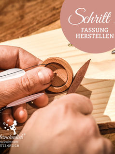 Schritt 5: Hände bearbeiten Holzfassung