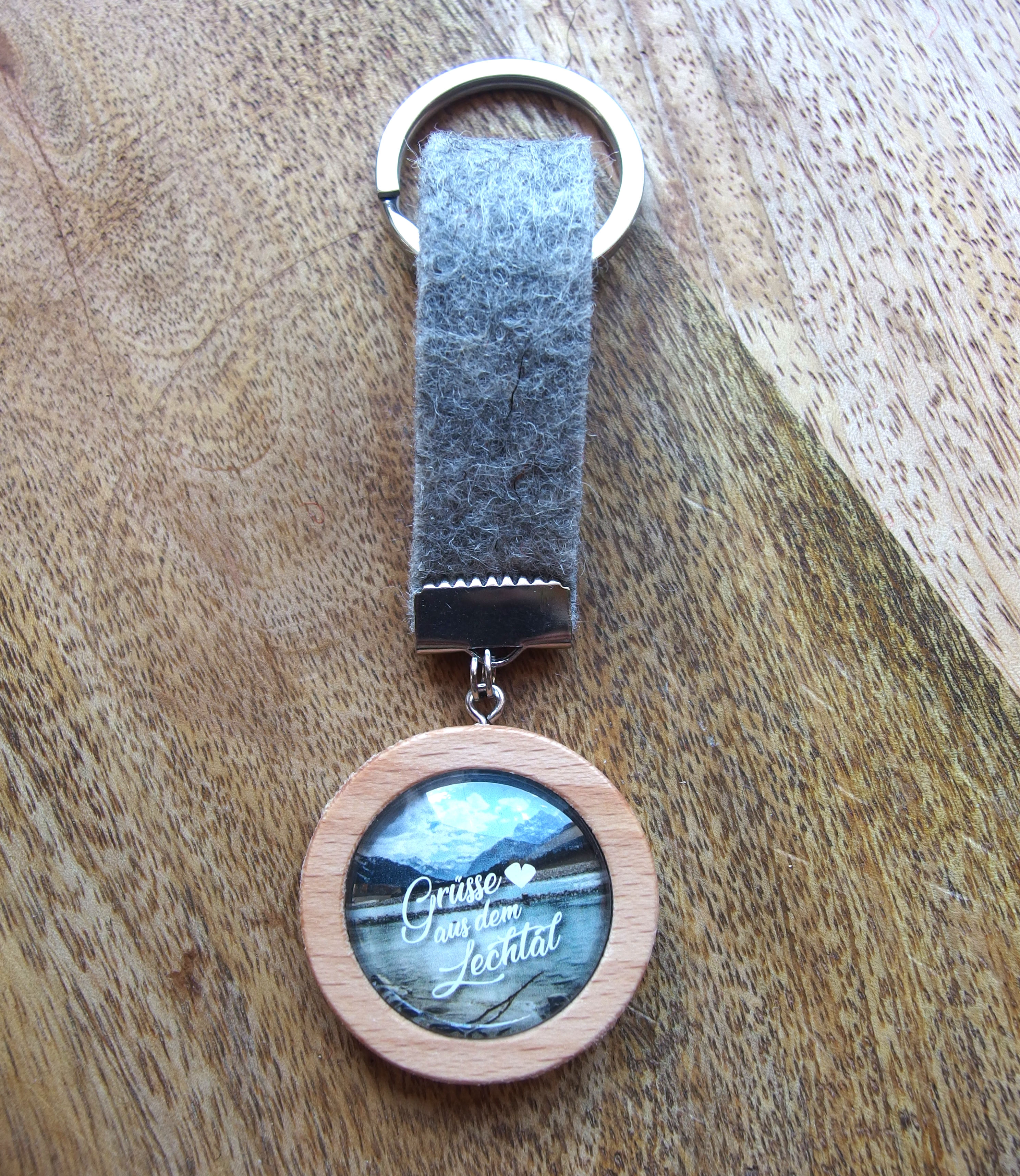 Schlüsselanhänger Grüsse aus dem Lechtal (Lech)