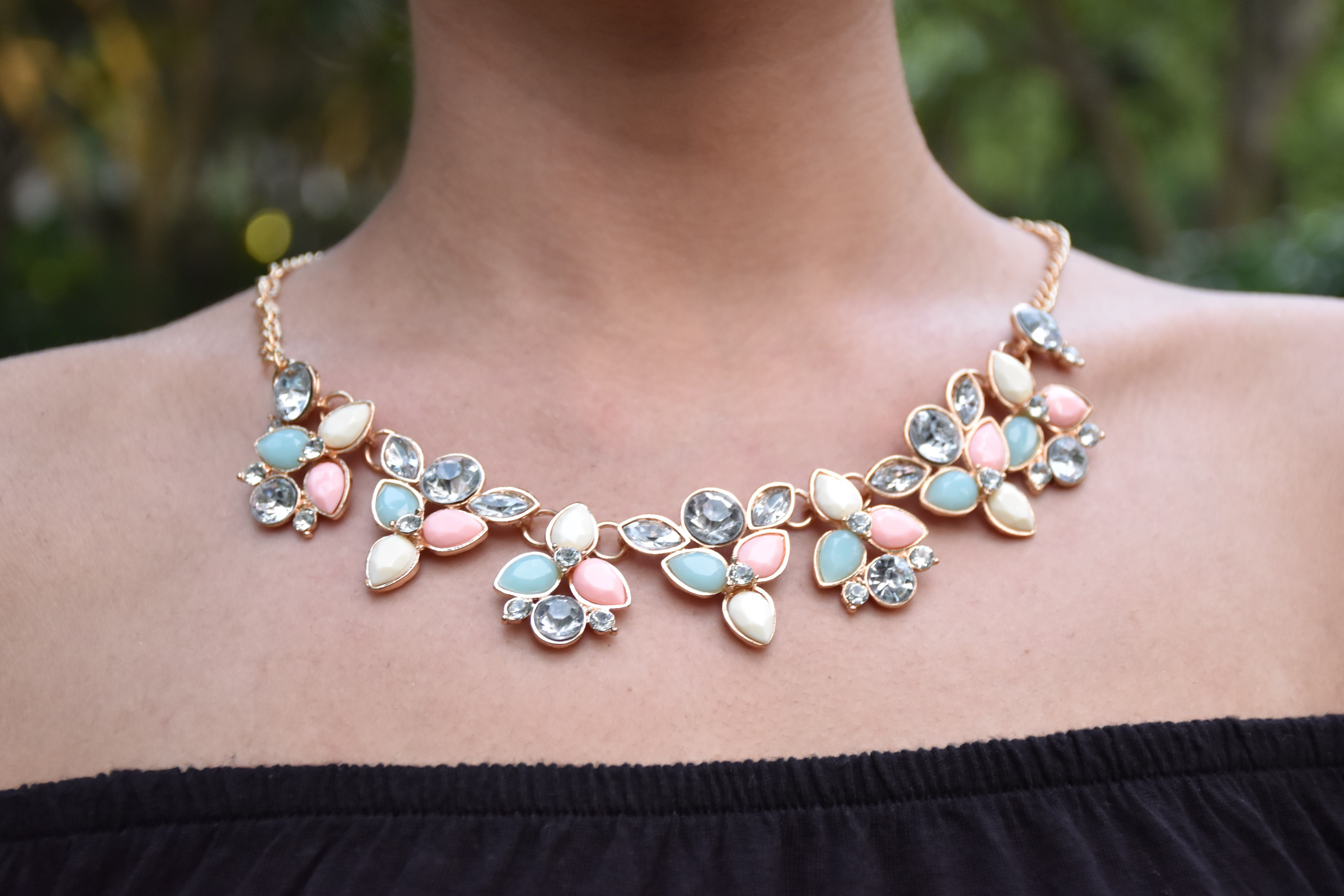Tiffany Rhinestone Necklace