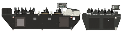 Integrated surface pretreatment unit and wood flooring finishing line