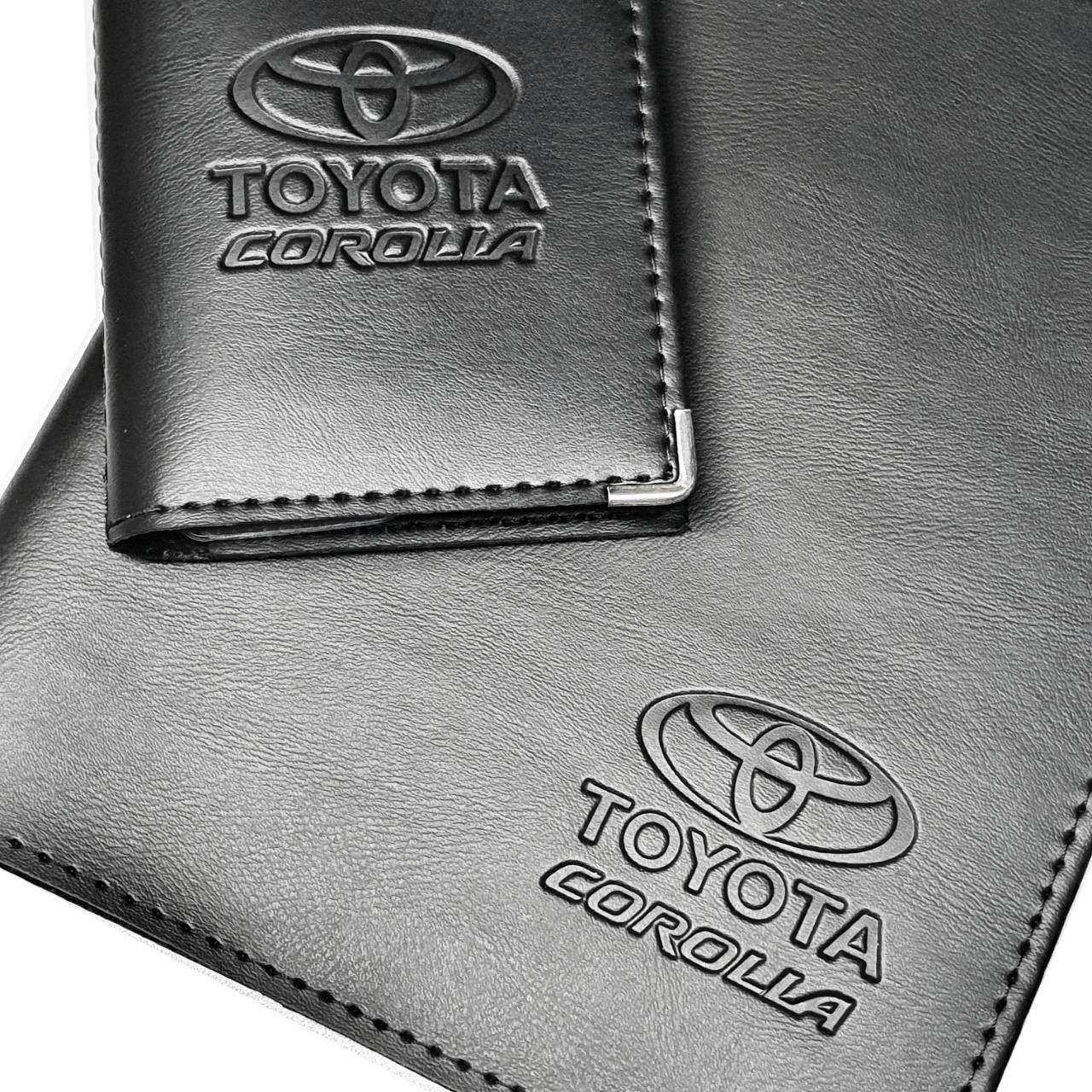 Corolla Kit Porta Manual / Porta Docs. em Couro Ecológico Toyota