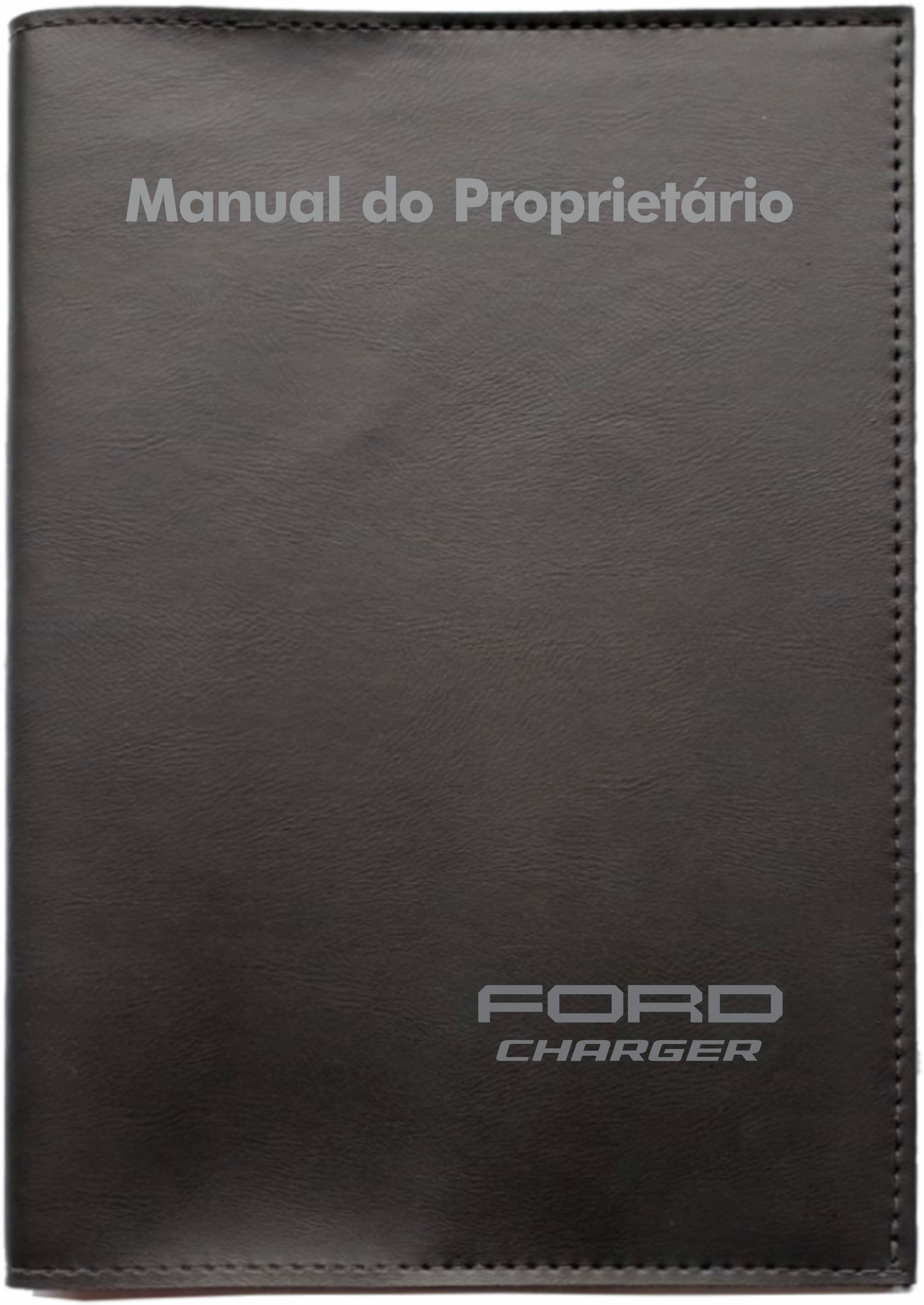 Charger N Kit Porta Manual / Porta Documentos Couro Eco Ford