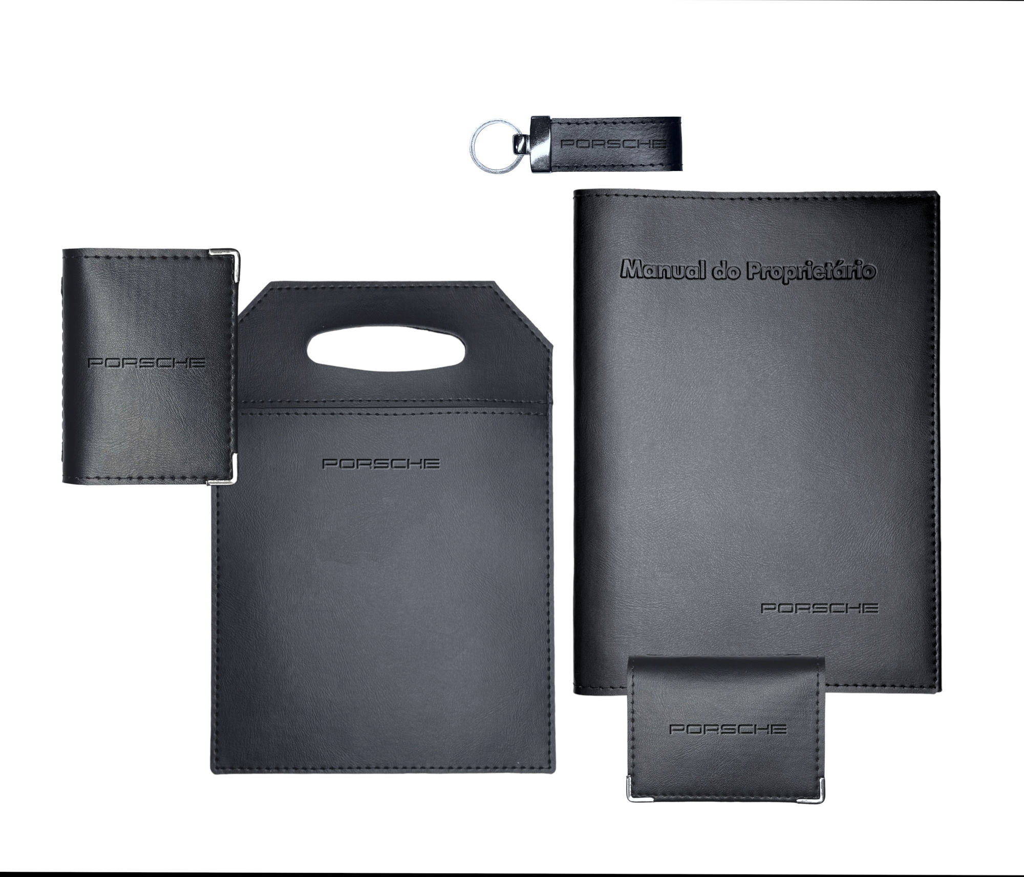 Kit Porsche Universal P Manual + P Docs + P Cartão + Chav +LX Gilpar