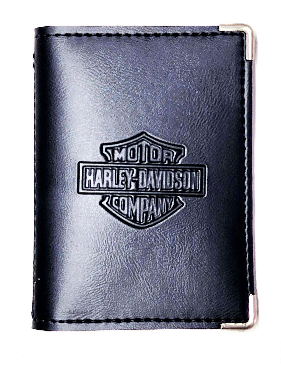 Miniatura: Kit Harley Davidson Porta Manual + Porta Docs + Porta Cartão Couro Eco.