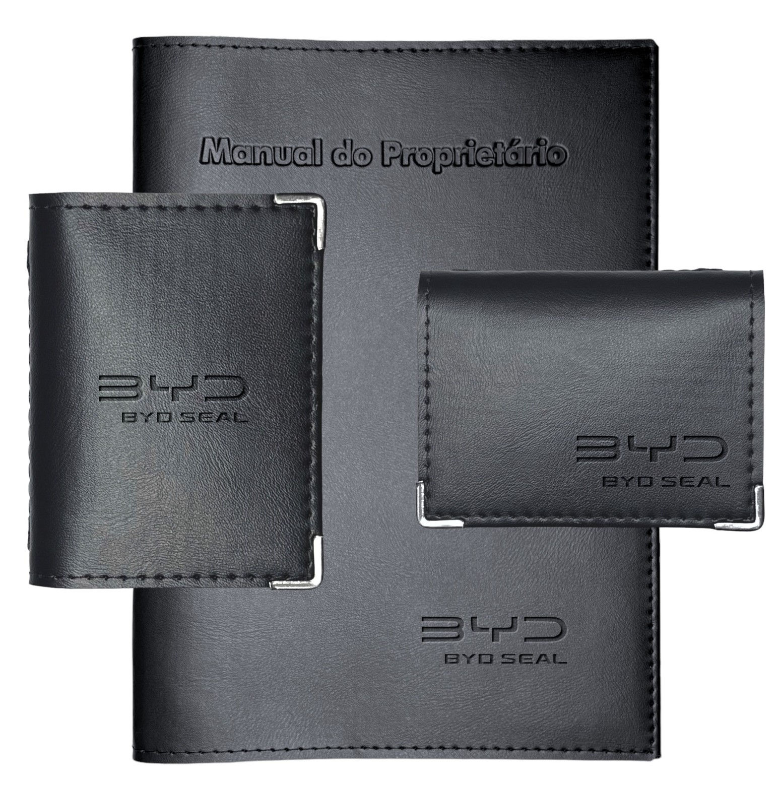 BYD Seal Kit P.Manual/ P. Docs / PCartão em Couro Eco.