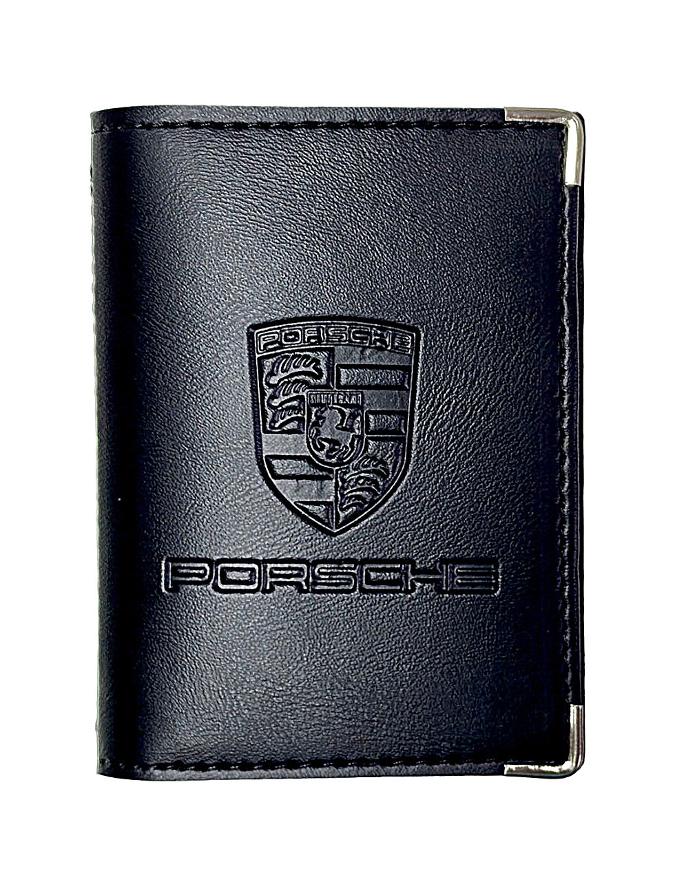 Miniatura: Kit Porsche Logo Porta Manual + Porta Docs Couro Eco.