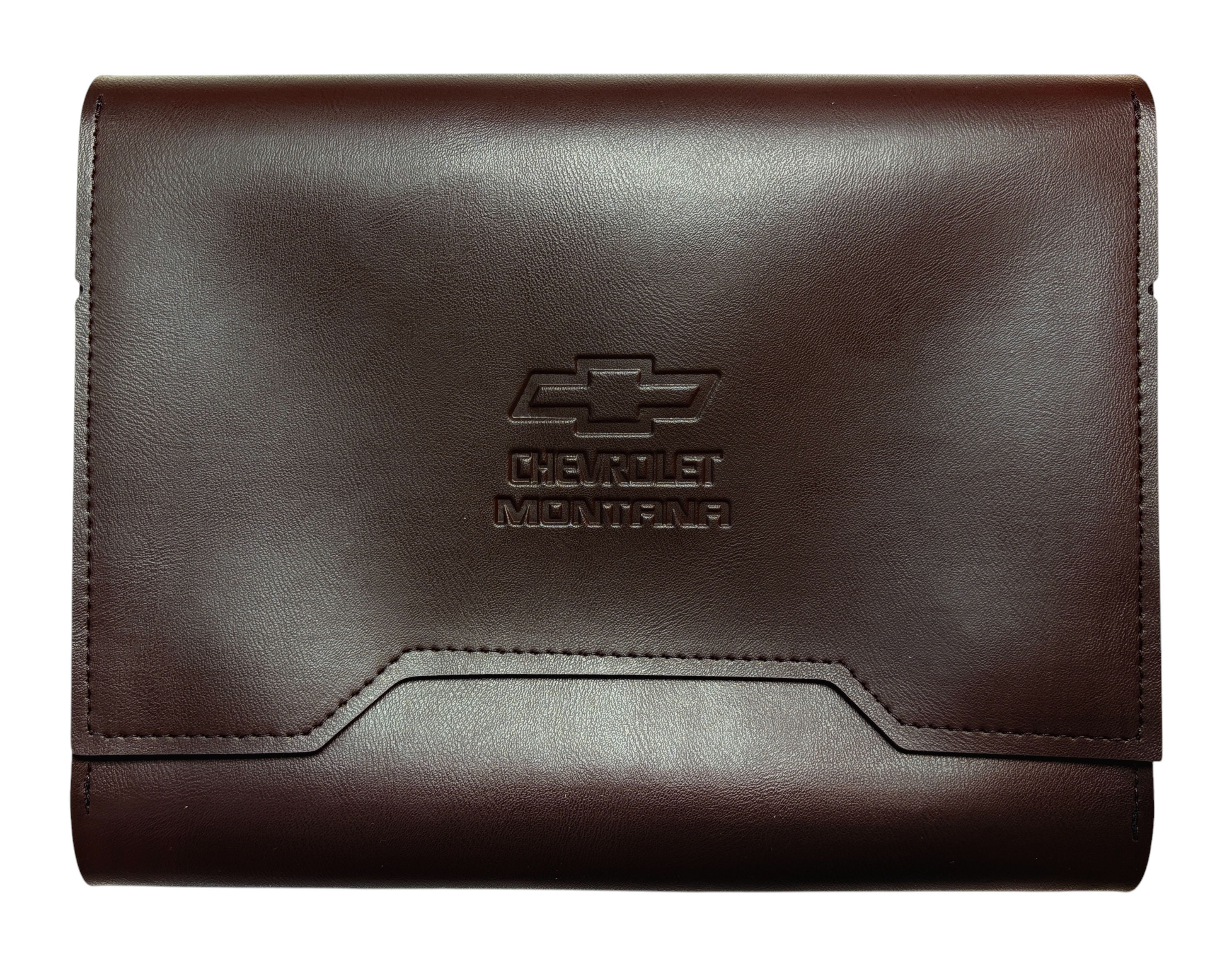 Chevrolet Montana Marrom Modelo Bolsa Porta manual com botão